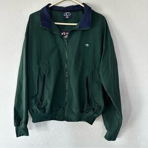 Vintage Starbus Sprint International Golf Tournament Jacket Size L Green‎